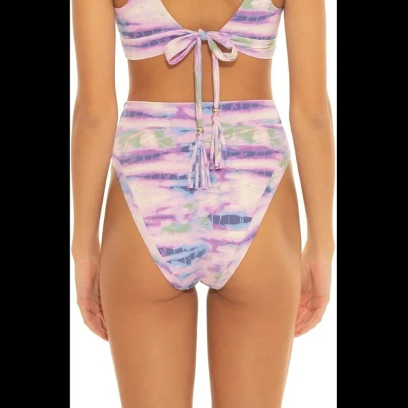 NEW ISABELLA ROSE [ Medium ] Under One Sky High Waist Bikini Bottoms‎